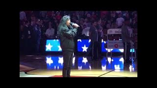 Anthrax Joey Belladonna Sings The National Anthem Chicago Bulls Game