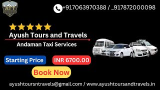 Andaman Taxi Service || Andaman Tourism Official Channe || Tourism