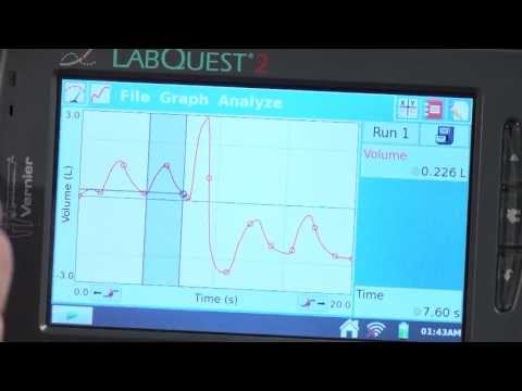 スパイロメーター - バーニアと技術のヒント (Spirometer - Tech Tips with Vernier)