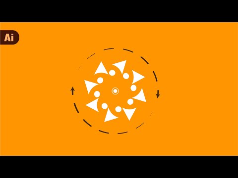 How to Duplicate Objects Around a Circle | Illustrator Tutorial