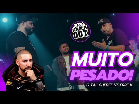 Possessivo reage a O TAL GUEDES VS ERRE K | LIGA KNOCK OUT | BARRAS INVICTAS 3