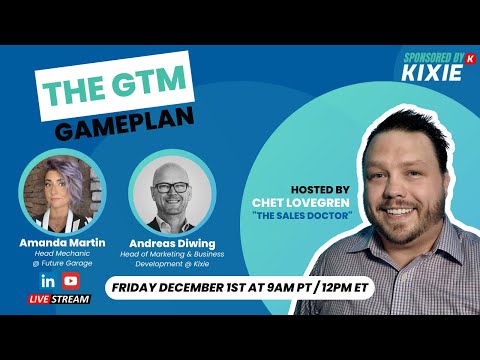 The GTM Gameplan 001: Amanda Martin & Andreas Diwing