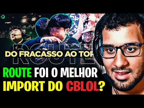 LOUD ROUTE: O MELHOR IMPORT da HISTÓRIA do CBLOL! ABSOLUT REAGE ao VÍDEO do MAIS ESPORTS