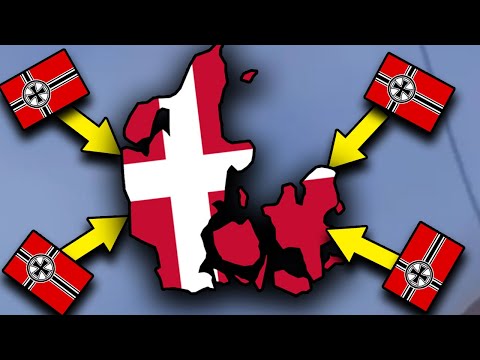 Trying To Survive As Denmark Was A nightmare - Hearts of Iron IV