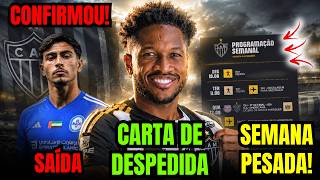 FRED AGORA É OFICIAL NO GALO? ATACANTE DO GALO COM SAÍDA CONFIRMADA E PROGRAMAÇÃO DA SEMANA E+