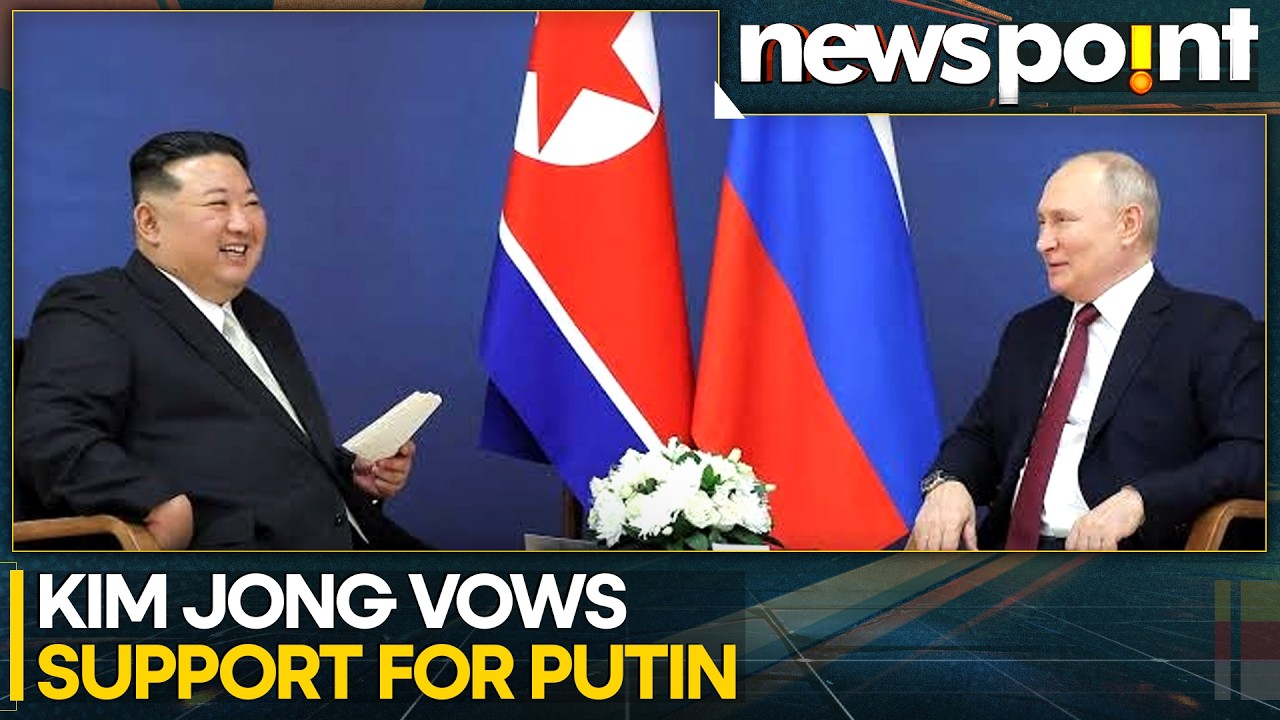 North Korean Leader Kim Jong Un Calls for Russia's War 'Sacred' | WION Newspoint