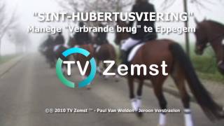 preview picture of video 'Sint-Hubertusviering manège Verbrande brug Eppegem'