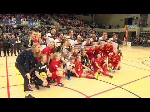De Warmste Match: Thuis-acteurs VS Belgian Red Flames