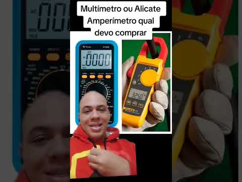 Alicate Amperímetro ou multímetro #eletrica #elétricaresidencial #engenhariaeletrica #eletricidade
