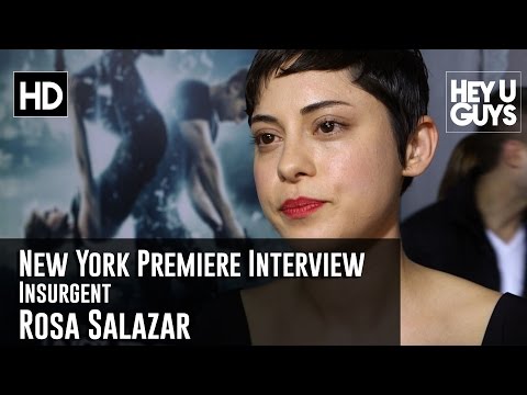 Rosa Salazar Interview - Insurgent New York Premiere