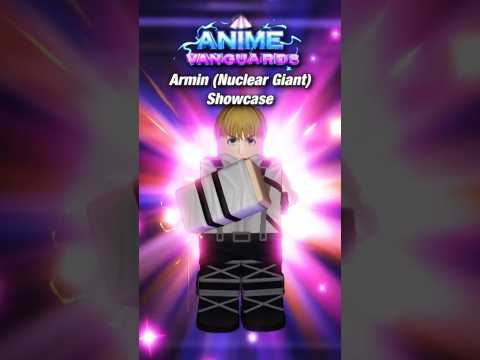 Armin (Nuclear Giant) Showcase | Roblox | Anime Vanguards #roblox #animevanguards #showcase