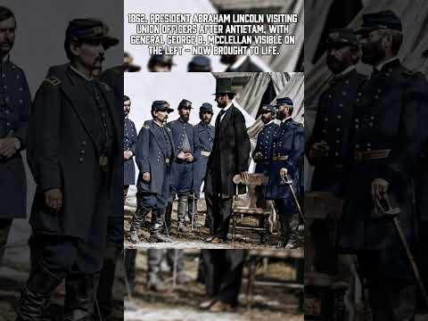 Abraham Lincoln at Antietam, 1862