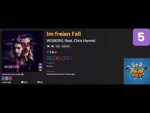 Im freien Fall - WISBORG ft Chris Harms Lvl 5 (Custom) [Ragnarock VoT]
