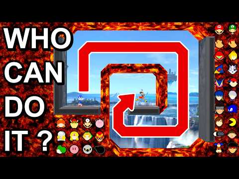 Who Can Pass The Lava Tunnel To Get In The Middle ? - Super Smash Bros. Ultimate