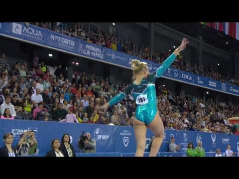 Maria PASEKA (RUS) – 2017 European Championships, qualifications Vault