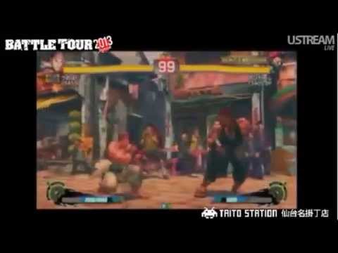 Bonchan challenges Daigo Umehara @ Battle Tour 2013 - Sendai