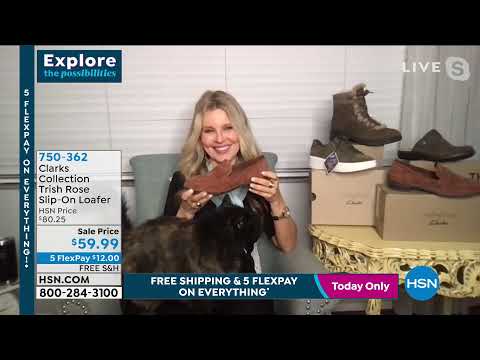 HSN | Clarks Footwear 01.01.2022 - 06 PM