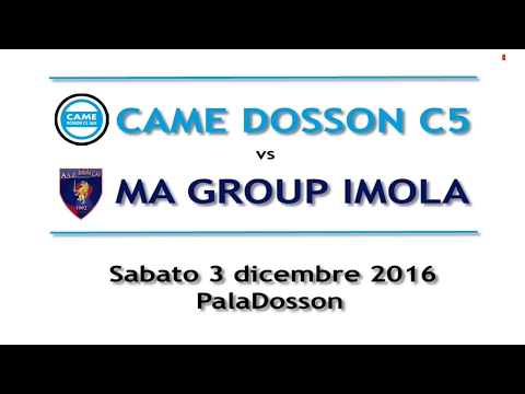 SERIE A 9a-Highlights - CAME DOSSON-MA GROUP IMOLA 4-1 (3-1 p.t.)