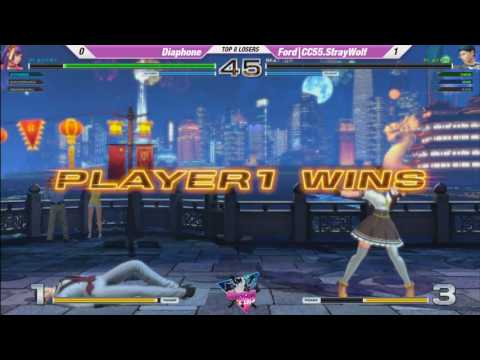 CC2016: KOFXIV: Top 8 - Diaphone vs FORD|C55.StrayWolf
