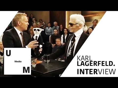 KARL LAGERFELD  - Interview [German] Dokumentation 2009 #karllagerfeld