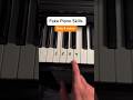 Fake Piano Skills Piano Tutorial Pianotutorial