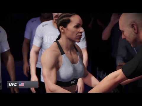 UFC FIGHT NIGHT - MARION RENEAU x CAT ZINGANO - SIMULANDO A LUTA