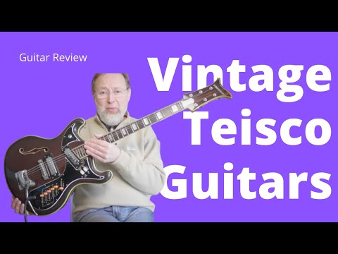 A Look at the Vintage Teisco Guitars in my Collection