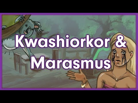 Kwashiorkor vs. Marasmus | Nutrition Mnemonic