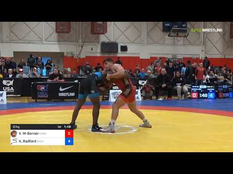 GR/GR 87 KG - CQF - Vaughn Monreal-Berner (USMC) Vs. Kevin Radford (SKWC)