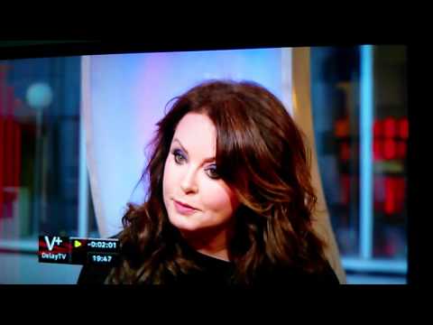 sarah brightman ... Cheeky burp on the BBC one sho