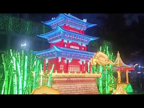 MID AUNTUM FESTIVAL 2024 || LANTERN DISPLAY IN VICTORIA PARK HONGKONG