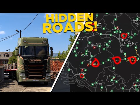 23 HIDDEN Roads in West Balkans ETS2 DLC