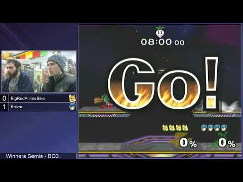 GSS 96 SSBM - BigRedAnimeBike (Fox) vs. Kalvar (Marth) - Melee WSF