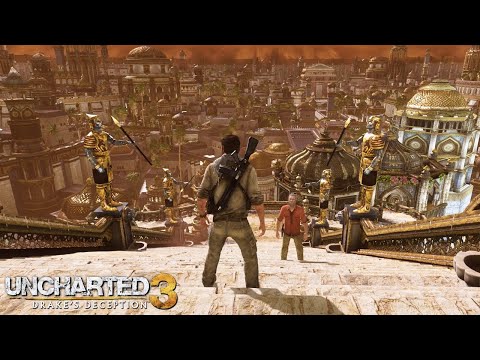 The City Of Gold And Demons - Uncharted 3 Drake's Deception Gameplay #7