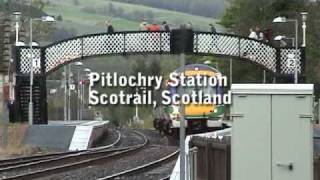 preview picture of video 'Pitlochry Station, Scotrail, Scotland'