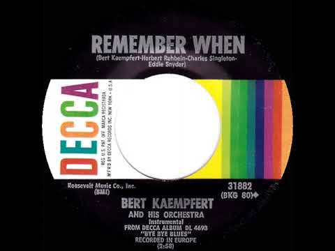 1966 Bert Kaempfert - Remember When (mono 45)