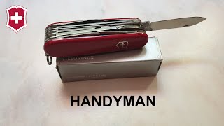 [REVIEW] Victorinox - HANDYMAN [+ Info Damast 2021] (Swiss Army Knife)