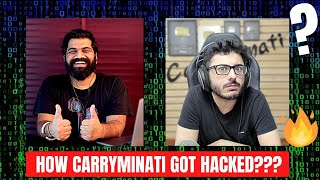 How CarryMinati Got Hacked🔥🔥🔥