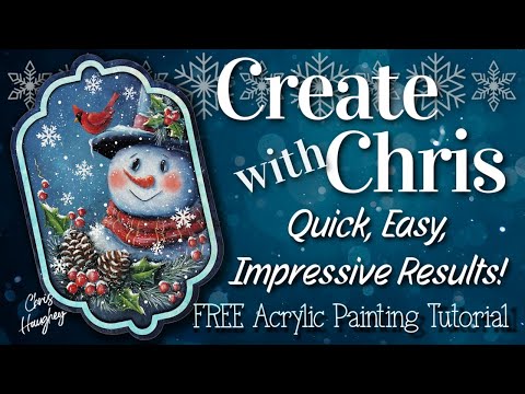 Cardinal Companion Step by Step Acrylic Painting Tutorial
