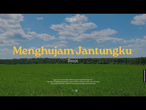 Tompi - Menghujam Jantungku (Official Karaoke)