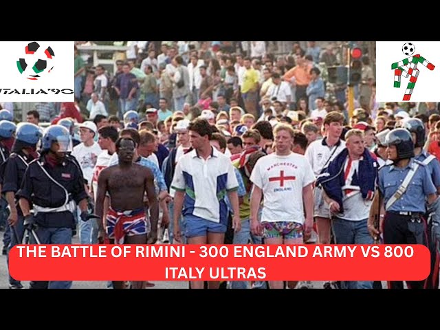 “Italia ‘90: The Night English Fans Took On Italy  The Battle of Rimini” 300 English vs 800 Italians SDDEFAULT Thumbnail