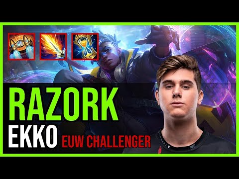 Razork - EKKO vs. Maxlore - TALIYAH Jungle | EUW Challenger