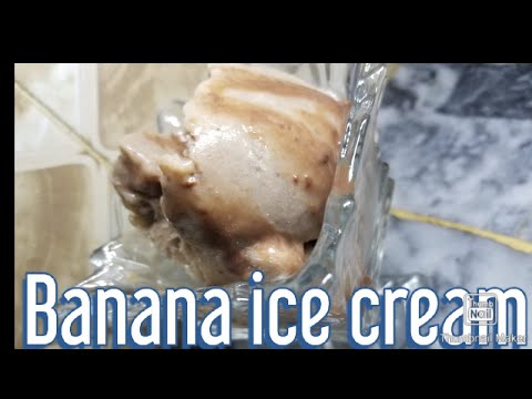 banana ice cream.