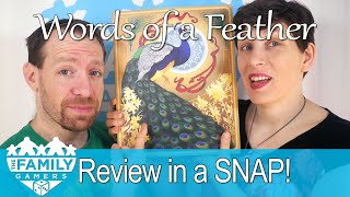 Words of a Feather - review in a SNAP!