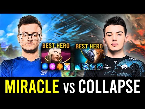 COLLAPSE picked his best hero MAGNUS against MIRACLE's INVOKER