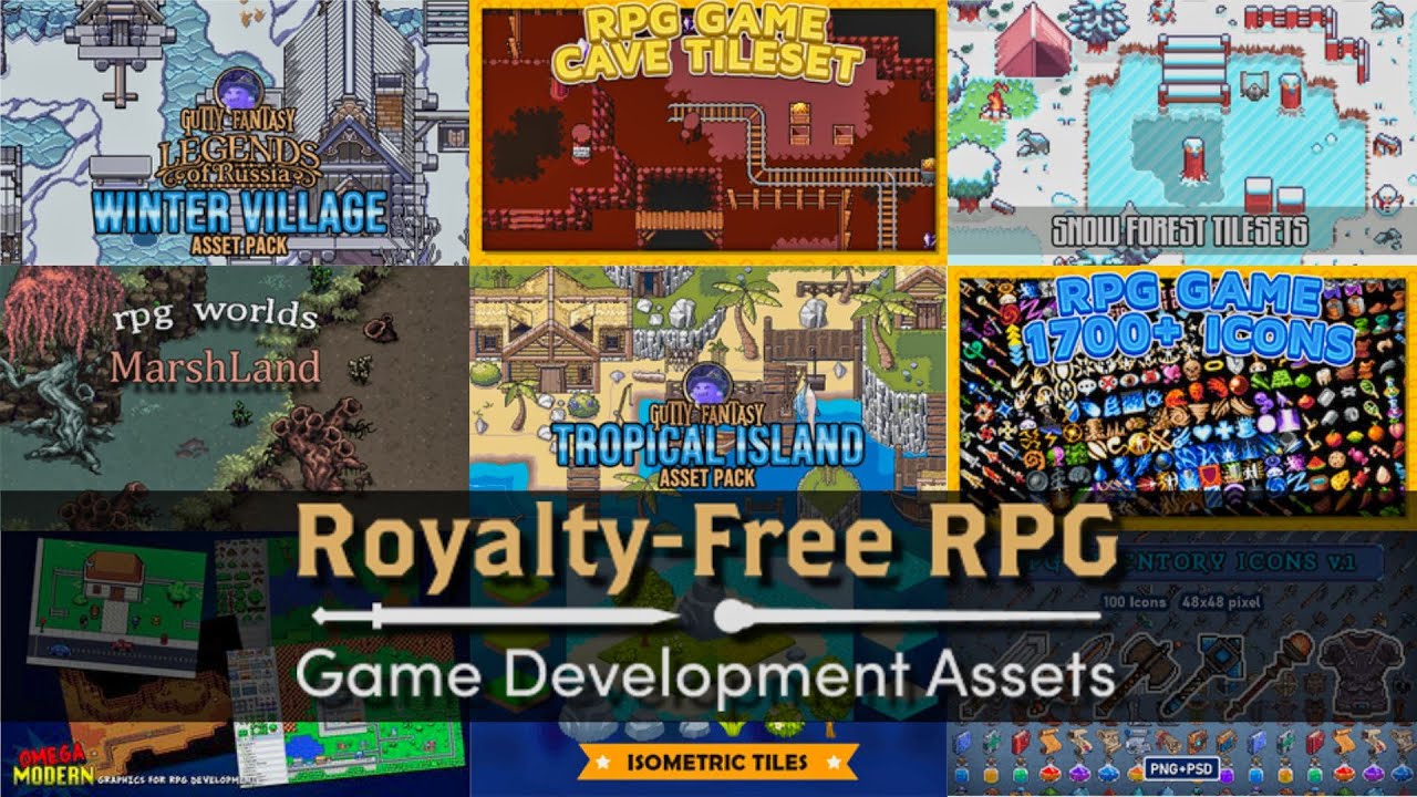 Roleplaying Game Development Asset Bundle On Now!