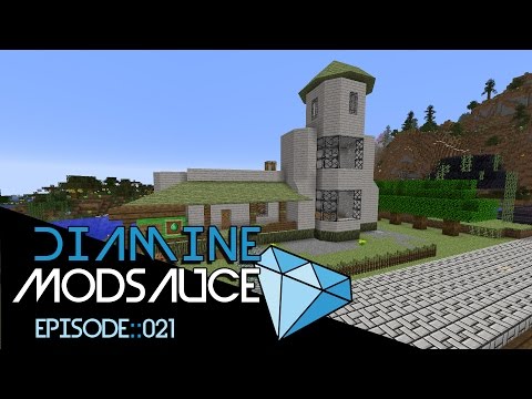 Minecraft :: Diamine ModSauce :: Episode 21 :: Redesign Time!