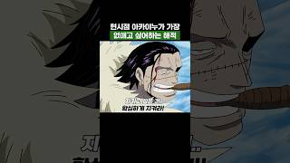 원피스) 현시점 아카이누가 가장 없애고 싶어하는 해적