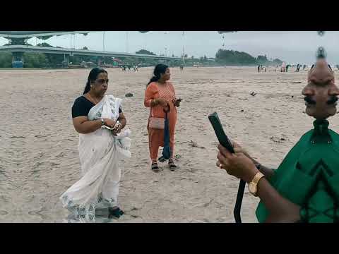 Daivik and family @ Alappuzha Beach 🏖