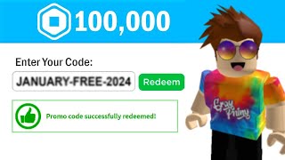 This *SECRET* Promo Code Gives FREE ROBUX! (Roblox January 2024)